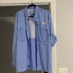 NWT - Magellan Sky Blue fishing Shirt